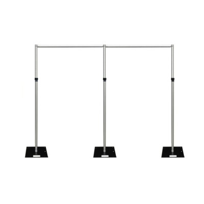 (Backdrop Stand Kit, 3x6m) Pipe and Drape Background Support System Backdrop Stand Kit Backdrop Stand For Wedding Backdrop, Party Photography, Stage Backdrop Decorative 