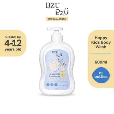 BzuBzu快乐儿童沐浴露套装，600ml |专为敏感肌肤设计